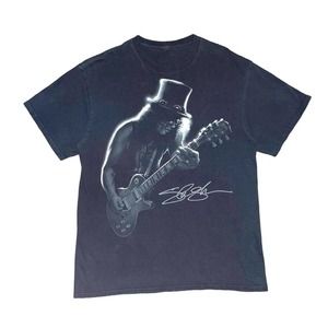 Vtg 00s Guns N' Roses Slash Portrait T Shirt